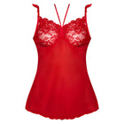 Magic Silk Sugar High Babydoll & Thong Set Red Queen Size
