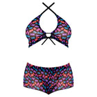 Magic Silk Hazy Dayz Halter Top & Hot Short Set Gummy Bears S/M