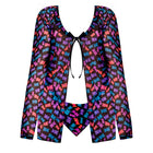 Magic Silk Hazy Dayz Tie Front Jacket & Thong Set Gummy Bears L/XL