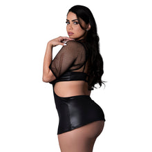 Magic Silk Dress Up Miss Behaving Set Costume Black Queen Size