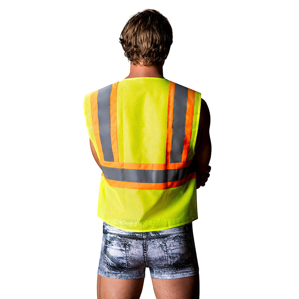 Male Power Costumes Workin'' Hard Denim S/M