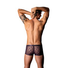 Male Power Love Star Short with Ring Purple XL