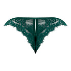 Magic Silk Evermore Split Crotch Panty Emerald S/M