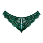 Magic Silk Evermore Split Crotch Panty Emerald S/M