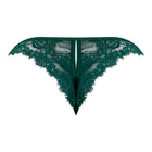 Magic Silk Evermore Split Crotch Panty Emerald Queen Size