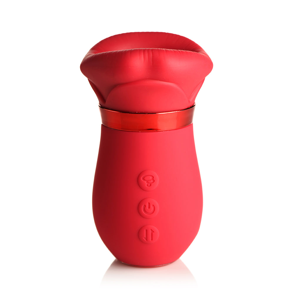 Lickgasm Kiss Me More Kissing, Sucking, & Vibrating Clitoral Stimulator