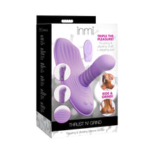INMI Thrust ''N'' Grind Thrusting & Vibrating with Remote Silicone Grinder