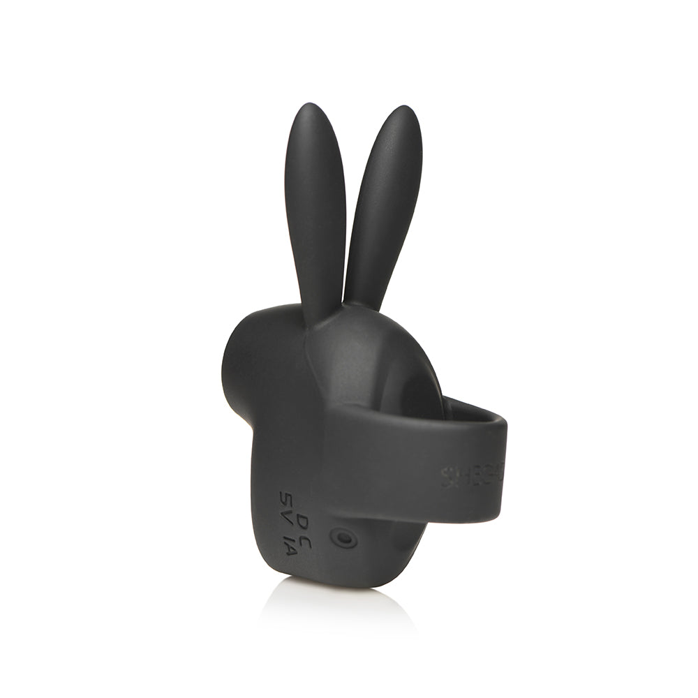 Shegasm Sucky Bunny Clit Stimulator Black