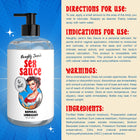 Naughty Jane''s Sex Sauce Natural Lubricant 16 oz.