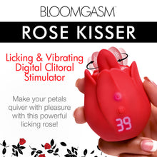 Bloomgasm Rose Kisser Licking & Vibrating Digital Clitoral Stimulator