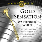 Master Series Gold Sensation Wartenberg Wheel
