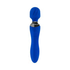 Selopa Blue Belle Rechargeable Dual-Ended Wand Vibrator Silicone Blue