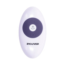Evolved Pleasure Rider Rechargeable Dildo with Remote Silicone Purple