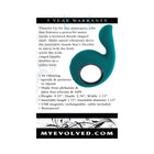 Evolved Thumbs Up Rechargeable Teal