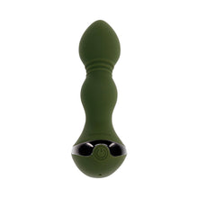 Evolved Lieutenant Rechargeable Anal Vibrator Silicone Green