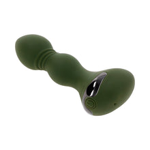 Evolved Lieutenant Rechargeable Anal Vibrator Silicone Green