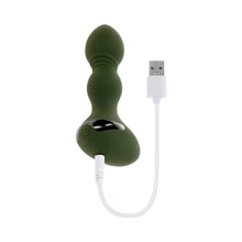 Evolved Lieutenant Rechargeable Anal Vibrator Silicone Green