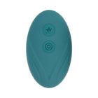 Evolved Oval Office Rechargeable Vibrating Egg with Remote Silicone Teal