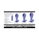 Evolved Hole Punch Plug Set Rechargeable Purple
