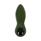 Gender X My Secret Garden Rechargeable Vibrating Anal Plug with Remote Silicone Green