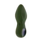 Gender X My Secret Garden Rechargeable Vibrating Anal Plug with Remote Silicone Green