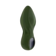 Gender X My Secret Garden Rechargeable Vibrating Anal Plug with Remote Silicone Green