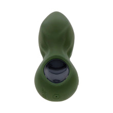 Gender X My Secret Garden Rechargeable Vibrating Anal Plug with Remote Silicone Green