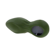 Gender X My Secret Garden Rechargeable Vibrating Anal Plug with Remote Silicone Green