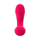 Gender X All About the Bass Rechargeable Vibrator with Remote Silicone Red