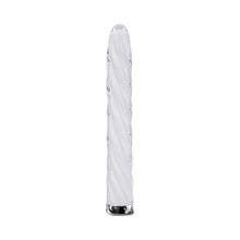 Playboy In A Twist Rechargeable Glass Vibrator White