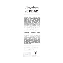 Playboy That''s The Spot Rechargeable Vibrating Dual Stimulator Vibe Silicone 2 AM