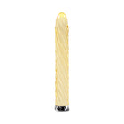 Playboy Twist Of Fate Rechargeable Glass Vibrator Yellow