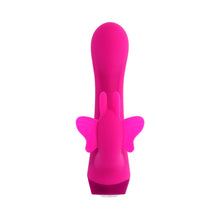 Selopa Butterfly Love Rechargeable Vibrating Dual Stimulator Silicone Pink