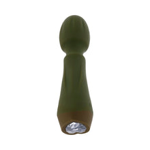 Selopa Heartfelt Rechargeable Vibrating Mini Wand Silicone Green