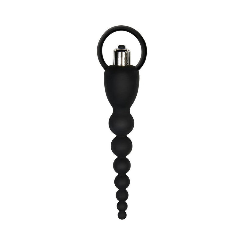 Adam & Eve Vibrating Silicone Anal Beads (Bag Packaging)