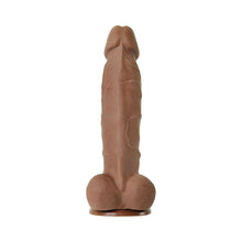 Adam & Eve Adam''s True Feel Brown 7 Inch Dildo