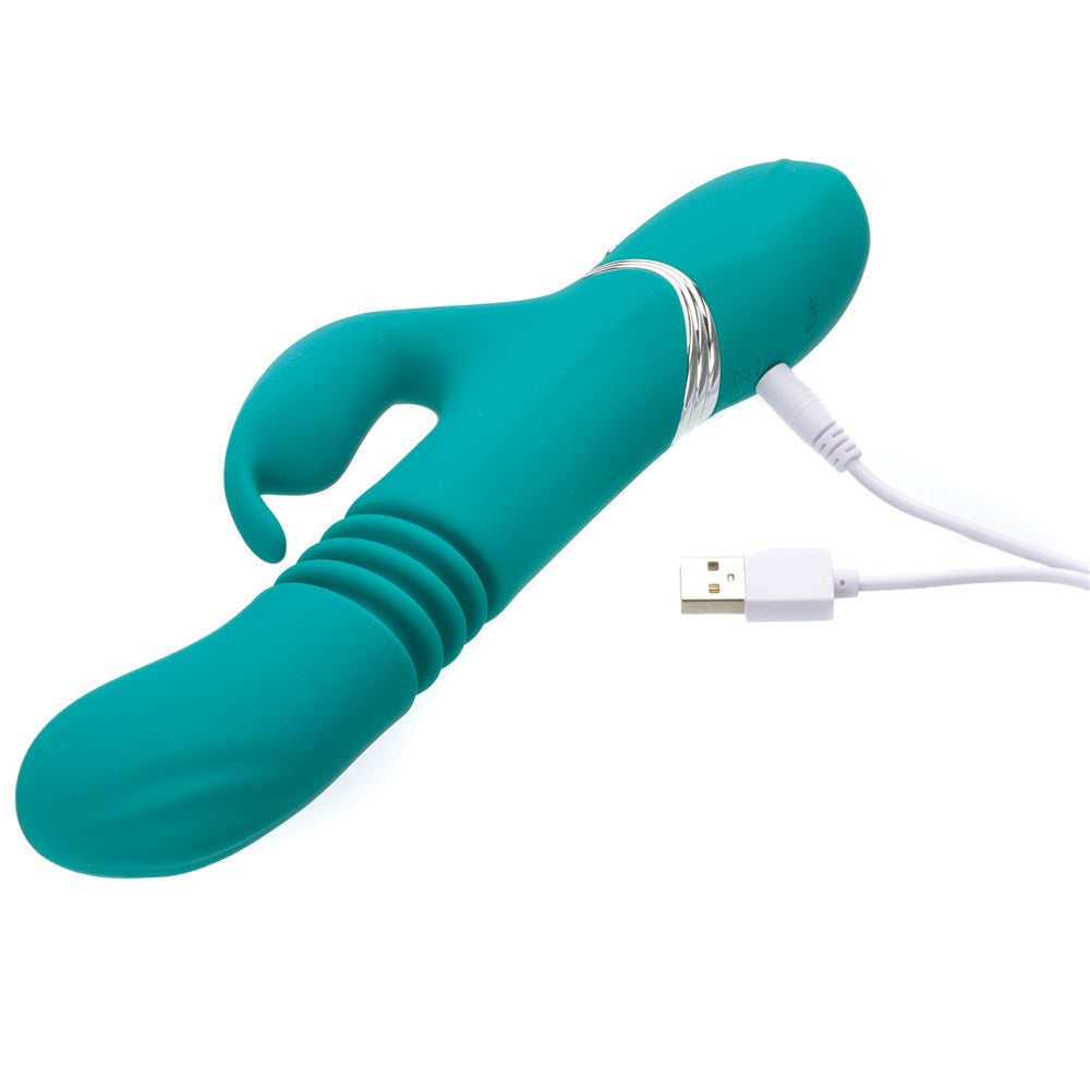 Adam & Eve Eve''s Rechargeable Thrusting Rabbit