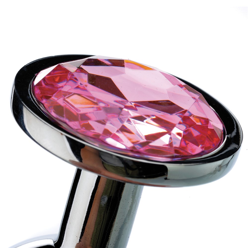 Adam & Eve Pink Gem Anal Plug Medium