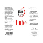 Adam & Eve Water-Based Lubricant 8 oz.
