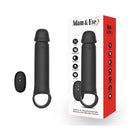 Adam & Eve Adam''s XL Vibrating Extension Silicone with Remote Control