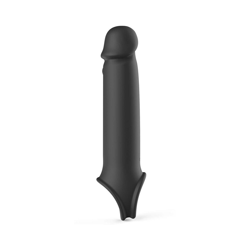 Adam & Eve Adam''s XL Vibrating Extension Silicone with Remote Control