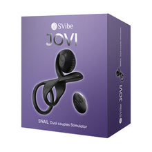 SVibe Snail Jovi Couples Ring Black