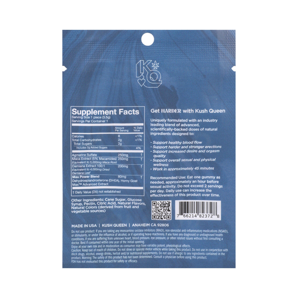 Kush Queen Male Enhancement Harder Gummies