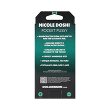 Signature Strokers Nicole Doshi ULTRASKYN Pocket Pussy Vanilla