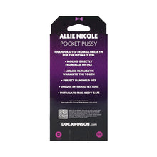 Signature Strokers Allie Nicole ULTRASKYN Pocket Pussy Vanilla