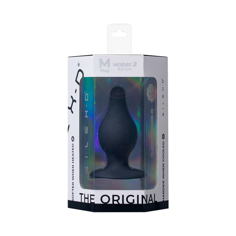 SILEX-D The Original Model 2 Plug 3.5 in. Black Medium