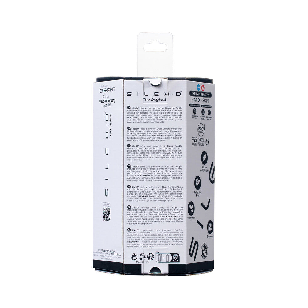 SILEX-D The Original Model 2 Plug 3.5 in. Black Medium