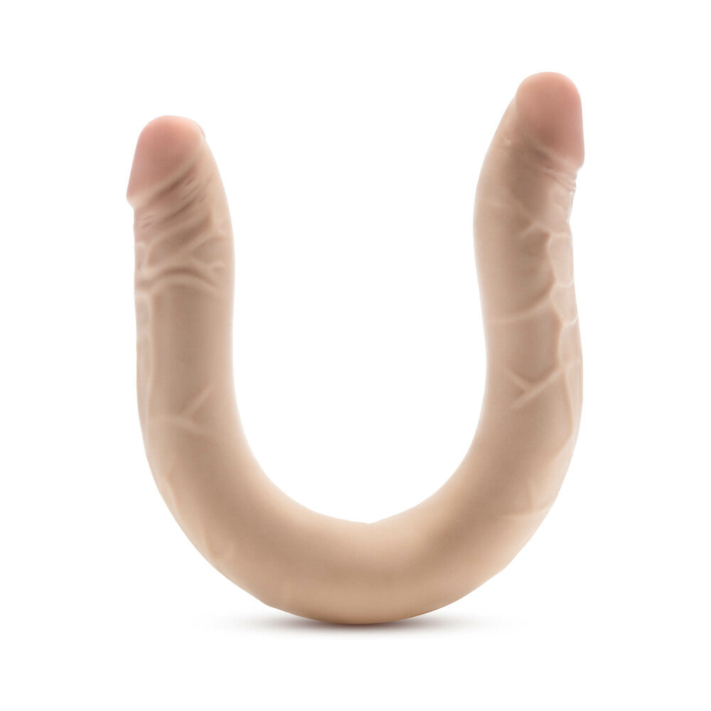 Dr. Skin Plus 16.5 in. Posable Double Dong Beige