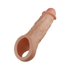 Performance Plus Intrepid 2 in. Silicone Penis Xtender Beige