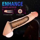 Performance Plus Thrive 2.5 in. Silicone Penis Xtender Beige